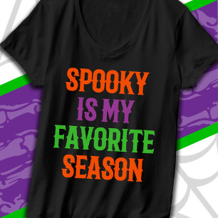 Camiseta Temporada de fantasía Feliz Halloween Funny Hallow