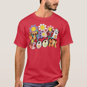 Camiseta Temporada de fantasía floral retro Fantasma Boo Fu