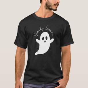 Camiseta Temporada de fantasía guapa Hey Boo Pumkin Boo Cre