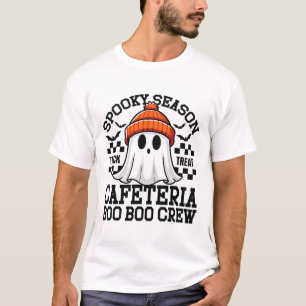 Camiseta Temporada de fantasía Una Cafetería Boo Crew Profe