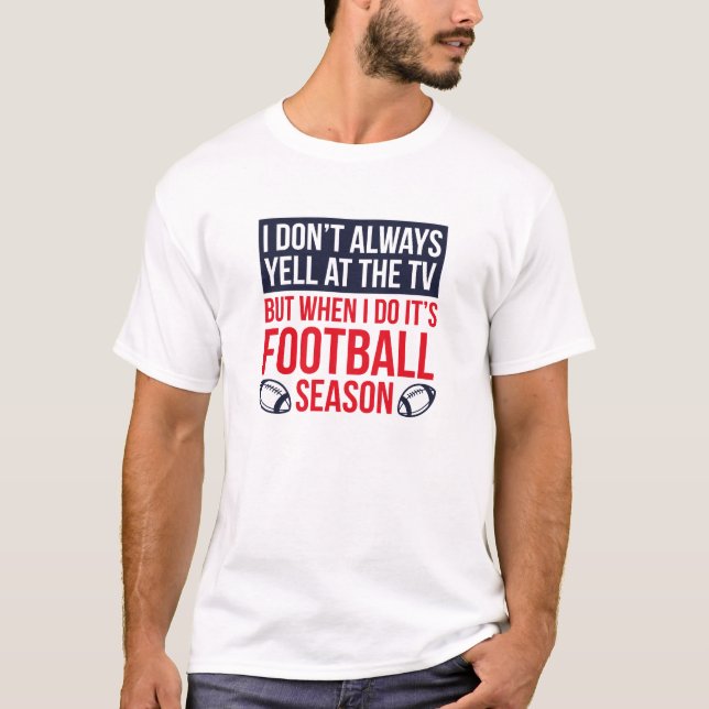 Camiseta Temporada de fútbol (Anverso)