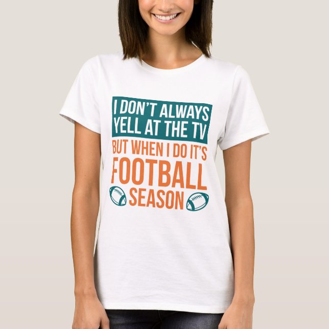Camiseta Temporada de fútbol (Anverso)