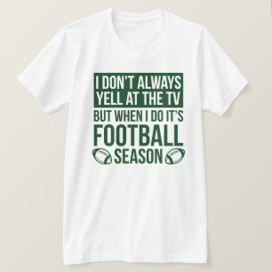 Camiseta Temporada de Fútbol Americano