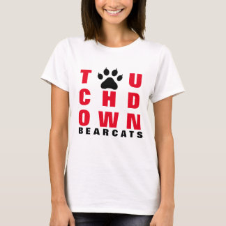 Camiseta Temporada de Fútbol Touchdown Bearcats