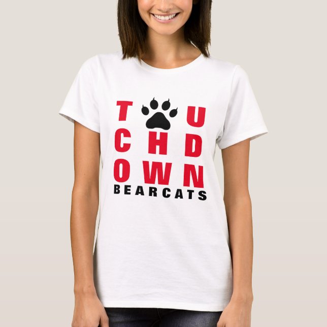 Camiseta Temporada de Fútbol Touchdown Bearcats (Anverso)