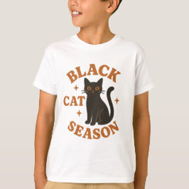 Camiseta Temporada de gatos negros