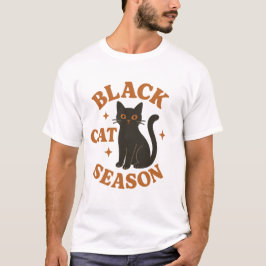 Camiseta Temporada de gatos negros
