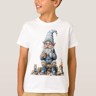 Camiseta Temporada de Gnome e invierno