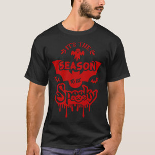 Camiseta Temporada de Halloween Spooky