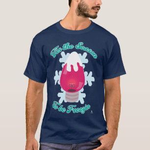 Camiseta Temporada de humor para Navidades congelados