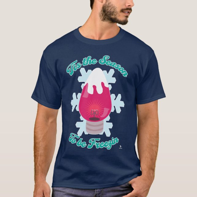 Camiseta Temporada de humor para Navidades congelados (Anverso)
