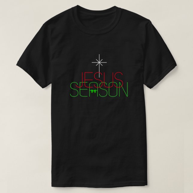 Camiseta Temporada de Jesús (Diseño del anverso)