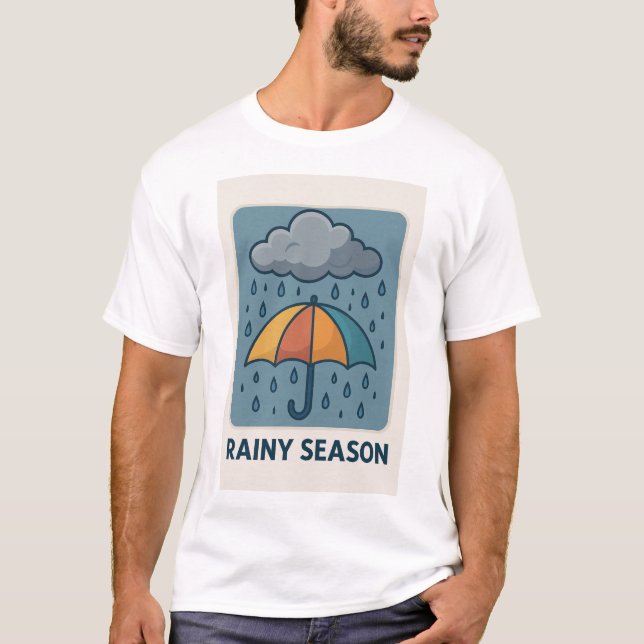 Camiseta Temporada de lluvias (Anverso)