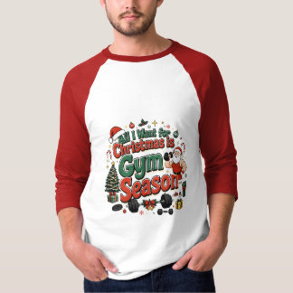 Camiseta Temporada de Navidad en el Gimnasio Santa Entrena