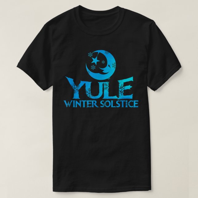 Camiseta Temporada de Nieve de Yule Winter Solstice  (Diseño del anverso)