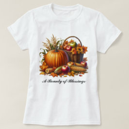 Camiseta Temporada de otoño: Bounty of Blesss