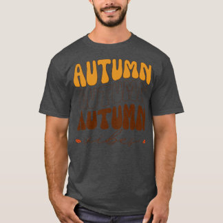 Camiseta temporada de otoño de vibes otoño