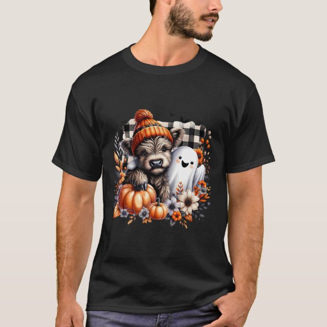 Camiseta Temporada De Otoño Del Fantasma De La Vaca De Caíd (Anverso)