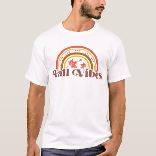 Camiseta Temporada de otoño del Groovy otoño de la calabaza