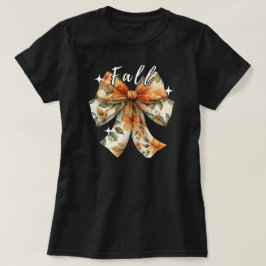 Camiseta Temporada de otoño | Hojas otoñales | Calabaza