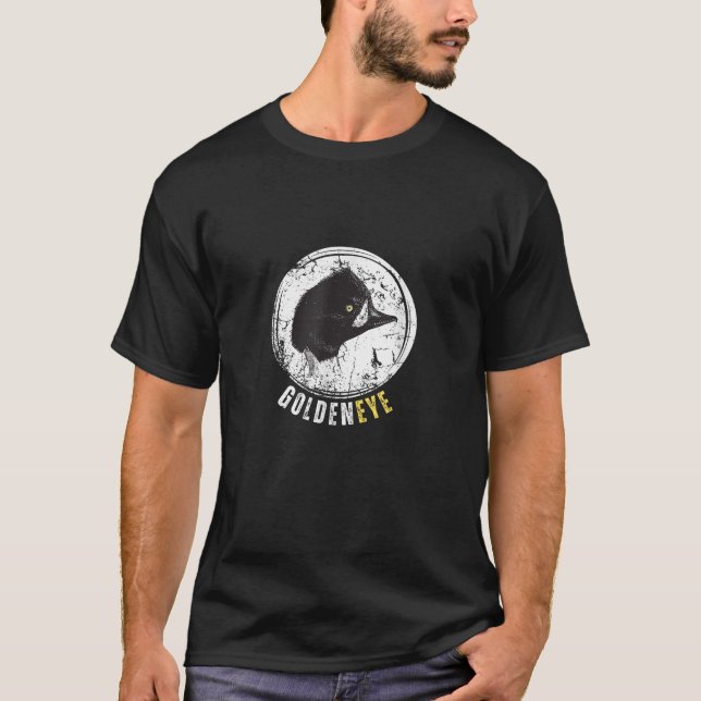 Camiseta Temporada de pato de caza del pato de Mens Goldene (Anverso)