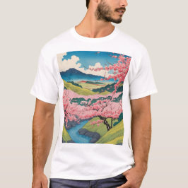 Camiseta Temporada de primavera japonesa