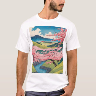 Camiseta Temporada de primavera japonesa