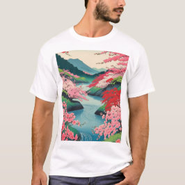 Camiseta Temporada de primavera japonesa2