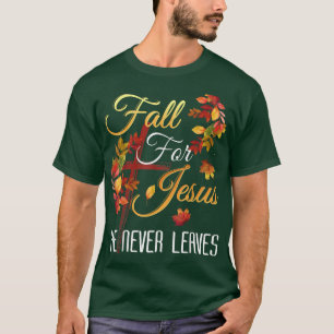 Camiseta Temporada de primavera otoño cristiana termina el 