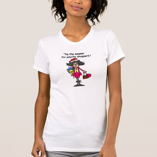 Camiseta Temporada De Psicocompradores (Anverso)