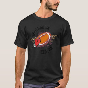 Camiseta Temporada de retoque de fútbol de vuelta a la escu