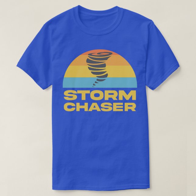 Camiseta Temporada de Storm Chaser Tornado (Diseño del anverso)