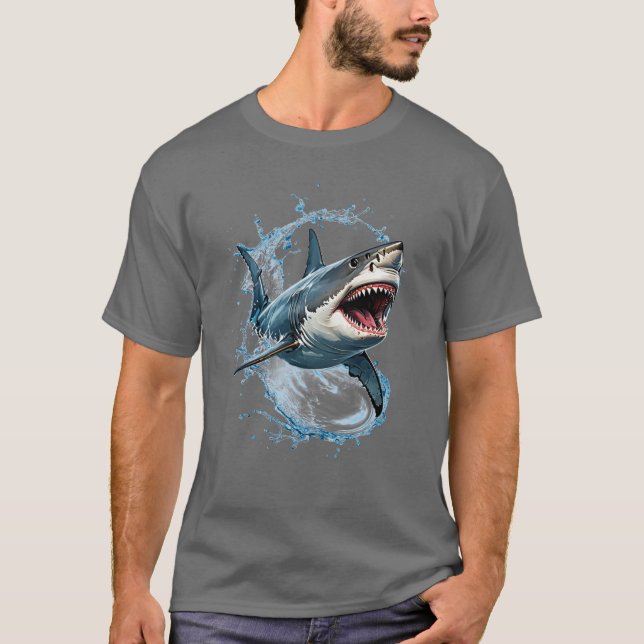 Camiseta Temporada de tiburones (Anverso)