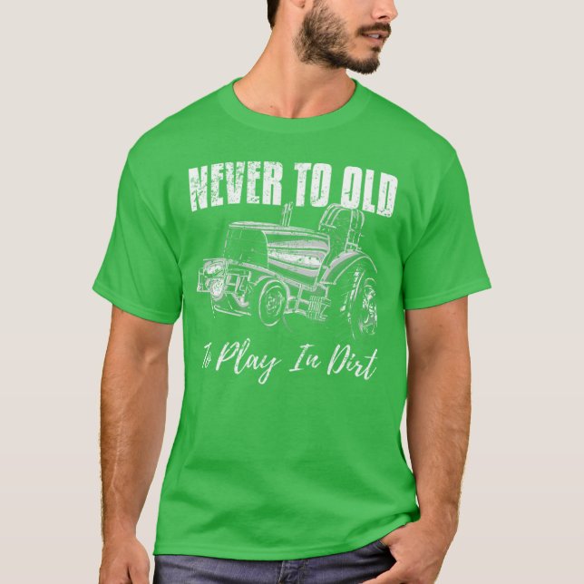 Camiseta Temporada de Tractor Vintage Pulling (Anverso)