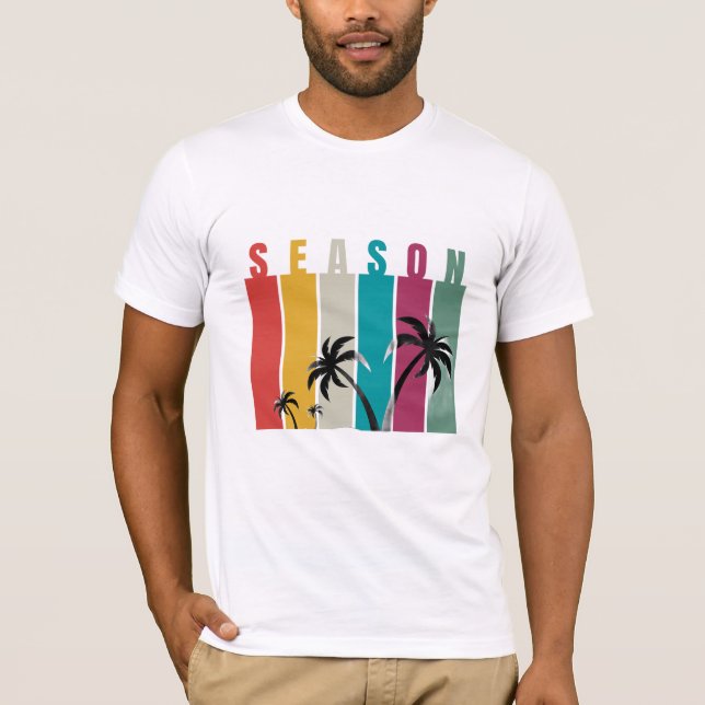 Camiseta Temporada de verano (Anverso)