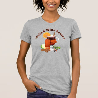 Camiseta Temporada de vino silenciado