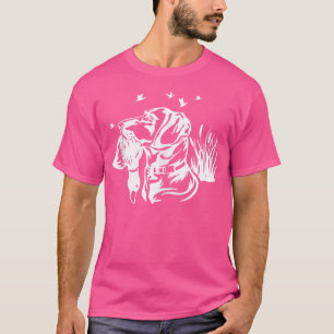 Camiseta Temporada divertida de caza del pato Hunter Perro 