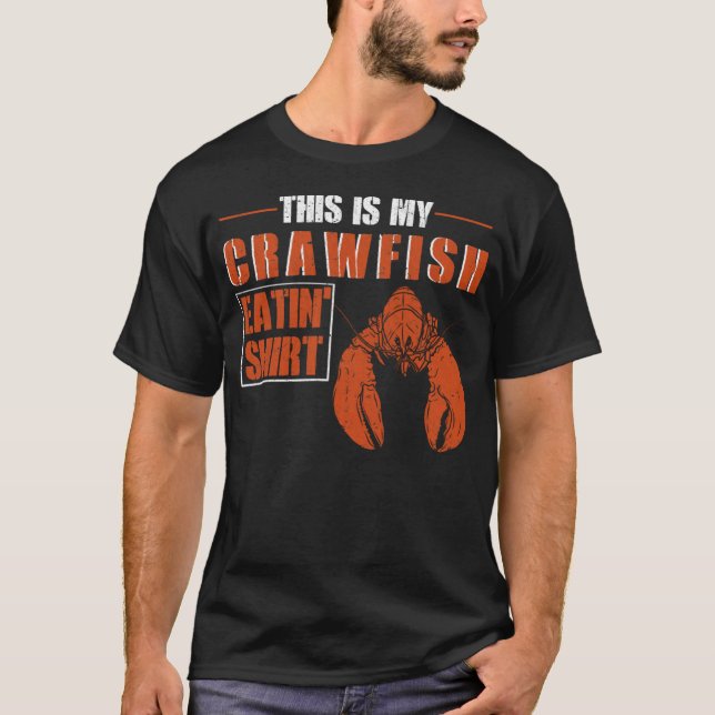 Camiseta Temporada divertida de langostas hierve la comida  (Anverso)