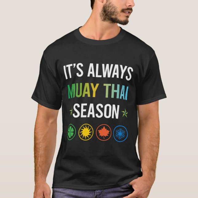 Camiseta Temporada Divertida Muay Thai (Anverso)