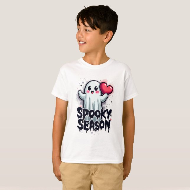 Camiseta temporada espeluznante (Anverso completo)