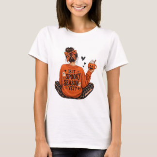 Camiseta Temporada espeluznante de Halloween