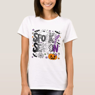 Camiseta Temporada espeluznante de Halloween asexual