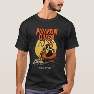 Camiseta Temporada espeluznante de la Reina de la Calabaza
