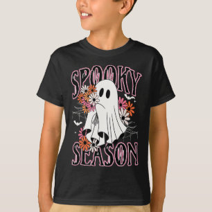 Camiseta Temporada espeluznante Fantasma Halloween Disstume