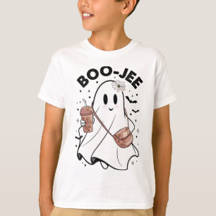 Camiseta Temporada espeluznante lindo fantasma Halloween di