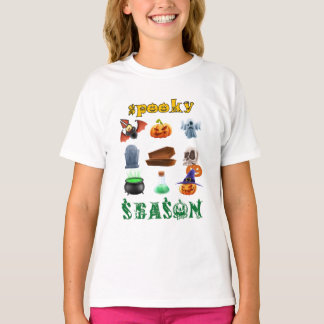 Camiseta temporada espeluznante Miniatura de la obra de art
