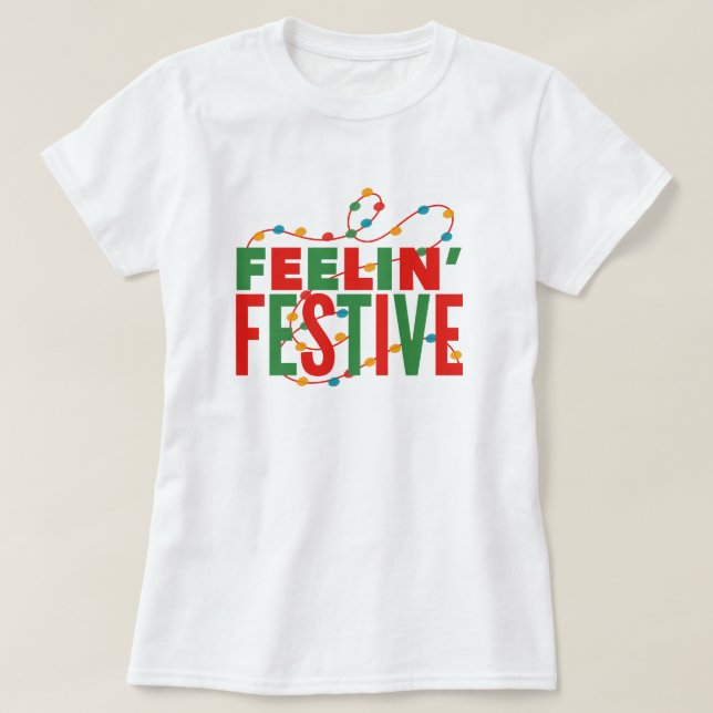 Camiseta Temporada festiva de Feelin (Diseño del anverso)