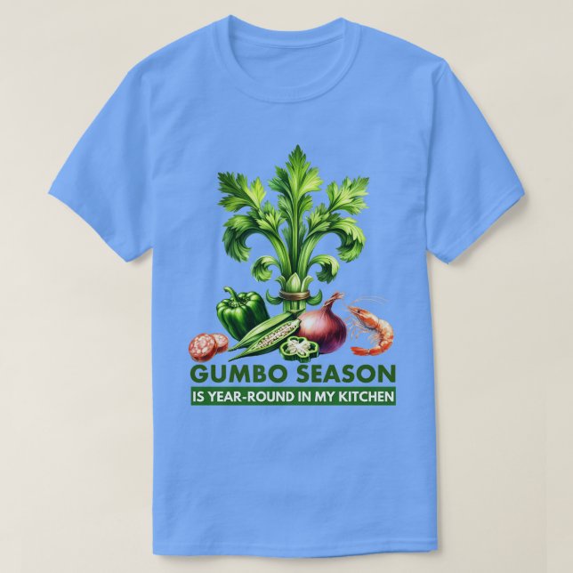 Camiseta Temporada Gumbo Diario TShirt (Diseño del anverso)