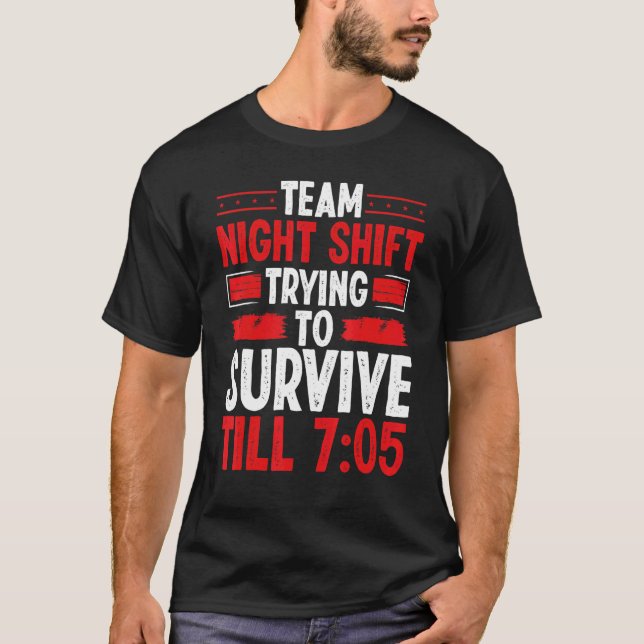 Camiseta Temporada nocturna de Survivie 705 (Anverso)