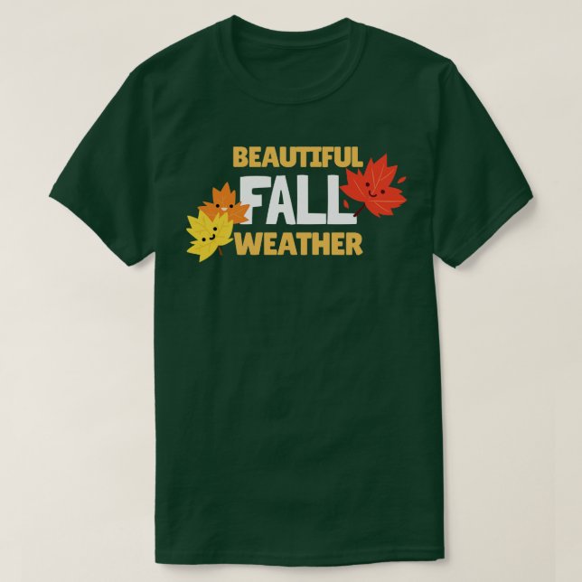 Camiseta Temporada otoño (Diseño del anverso)